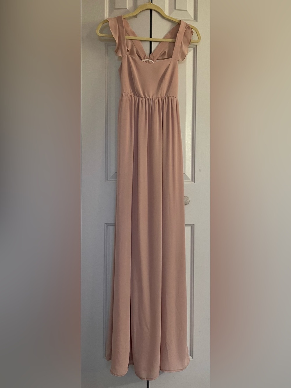 Show Me Your MuMu Blush Maxi Dress Skirt